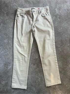 Women’s Slim Fit Beige Jeans